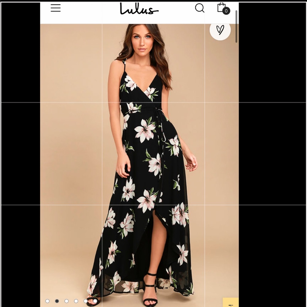 Lulu’s wrap dress- worn once!